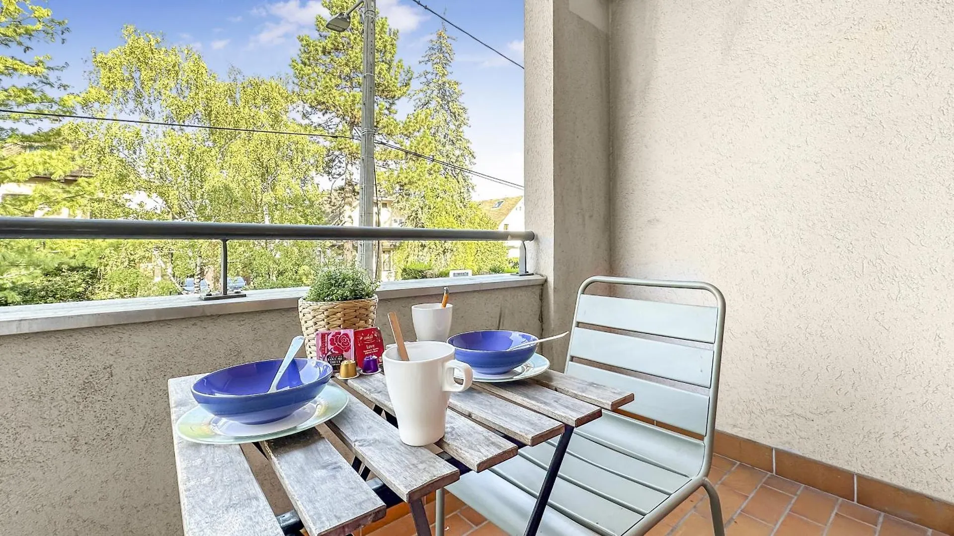 Appartement Homey Florissant - Proche Gare / Parking Gratuit / Balcon Prive / Wifi Gratuit Annemasse