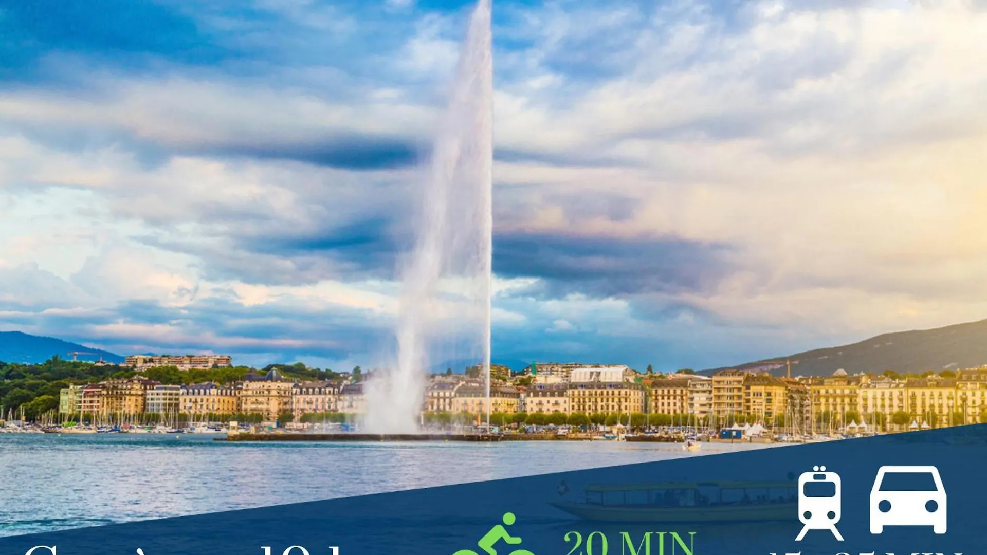 Homey Florissant - Proche Gare / Parking Gratuit / Balcon Prive / Wifi Gratuit Annemasse Apartment